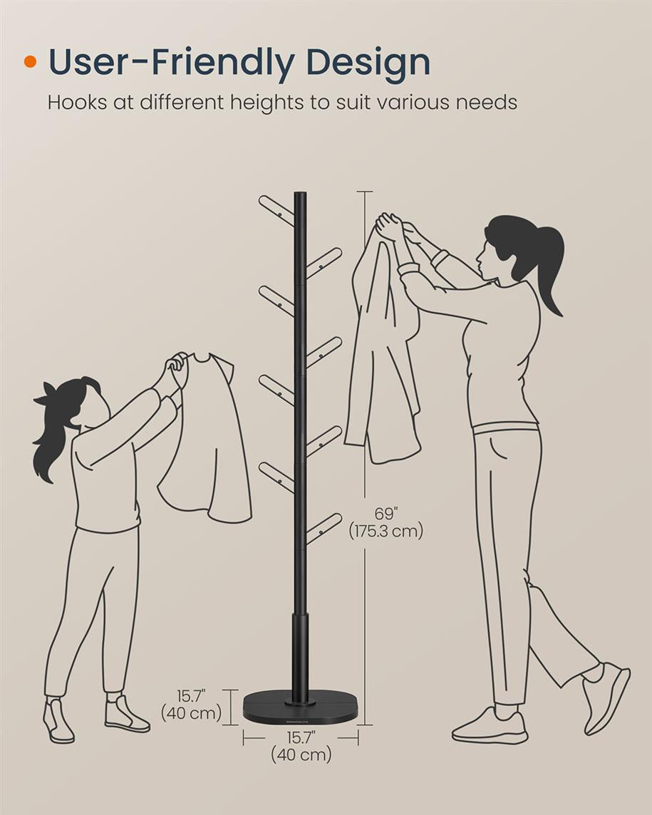Tree-Shaped Coat Rack