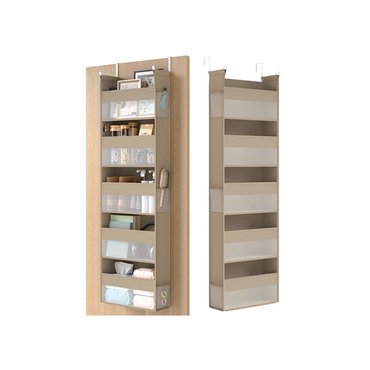 Hanging Door Organizer with 5 Large Pockets