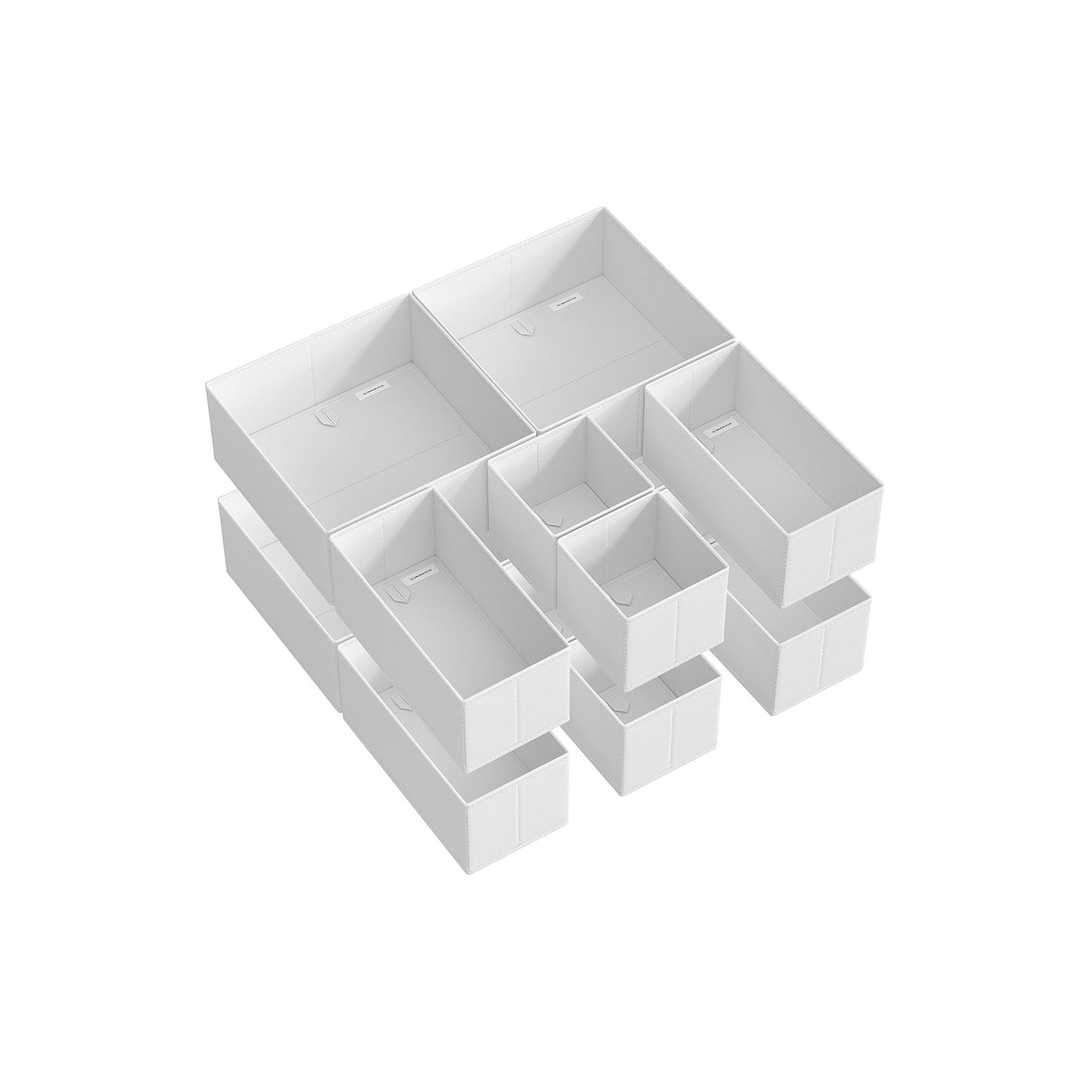 Dresser Drawer Organizers, Set of 12