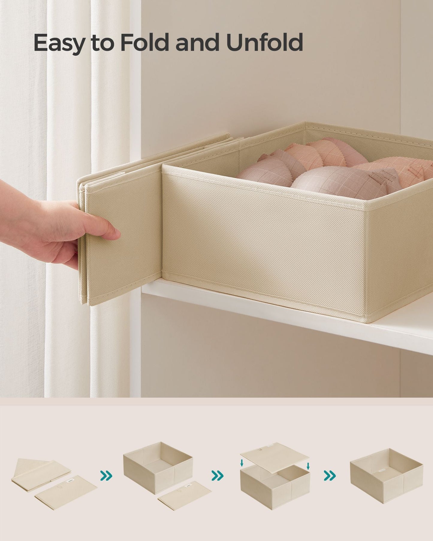 Dresser Drawer Organizers, Set of 6