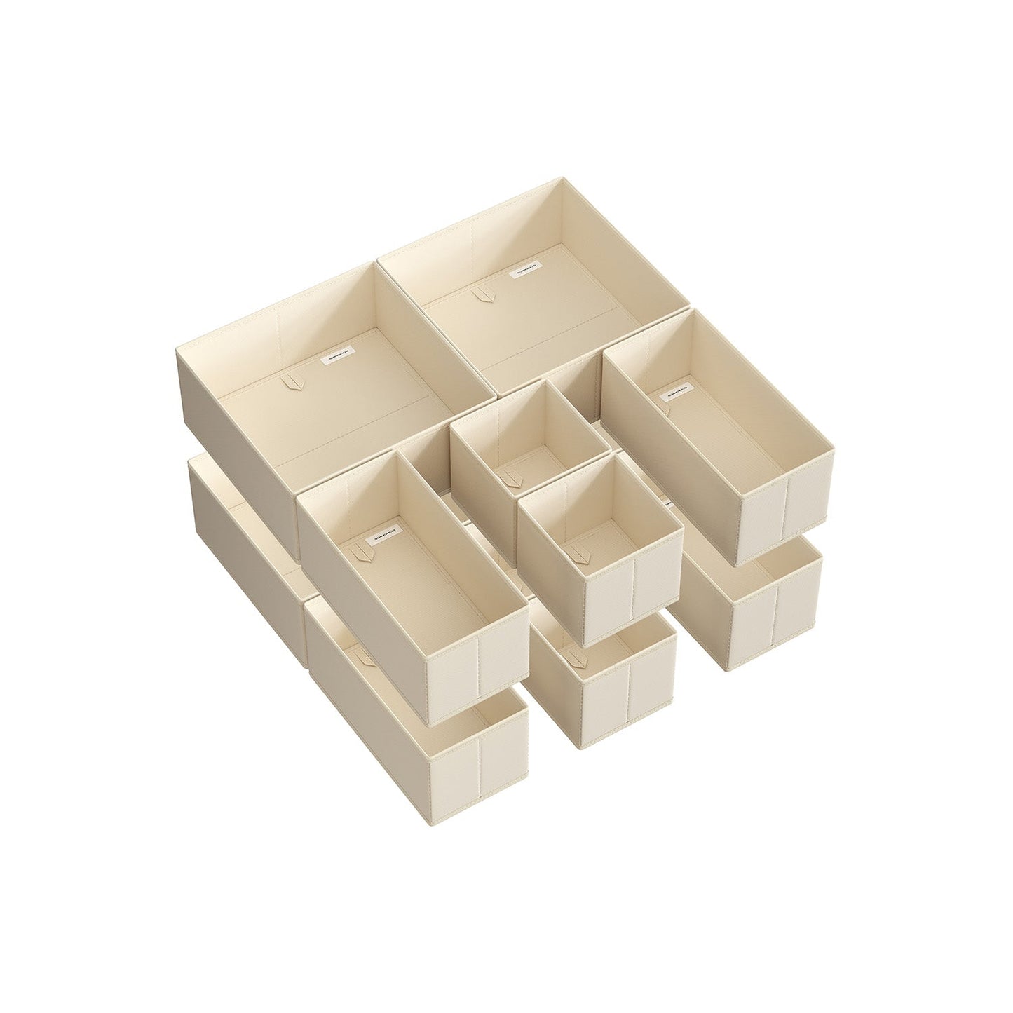 Dresser Drawer Organizers, Set of 12