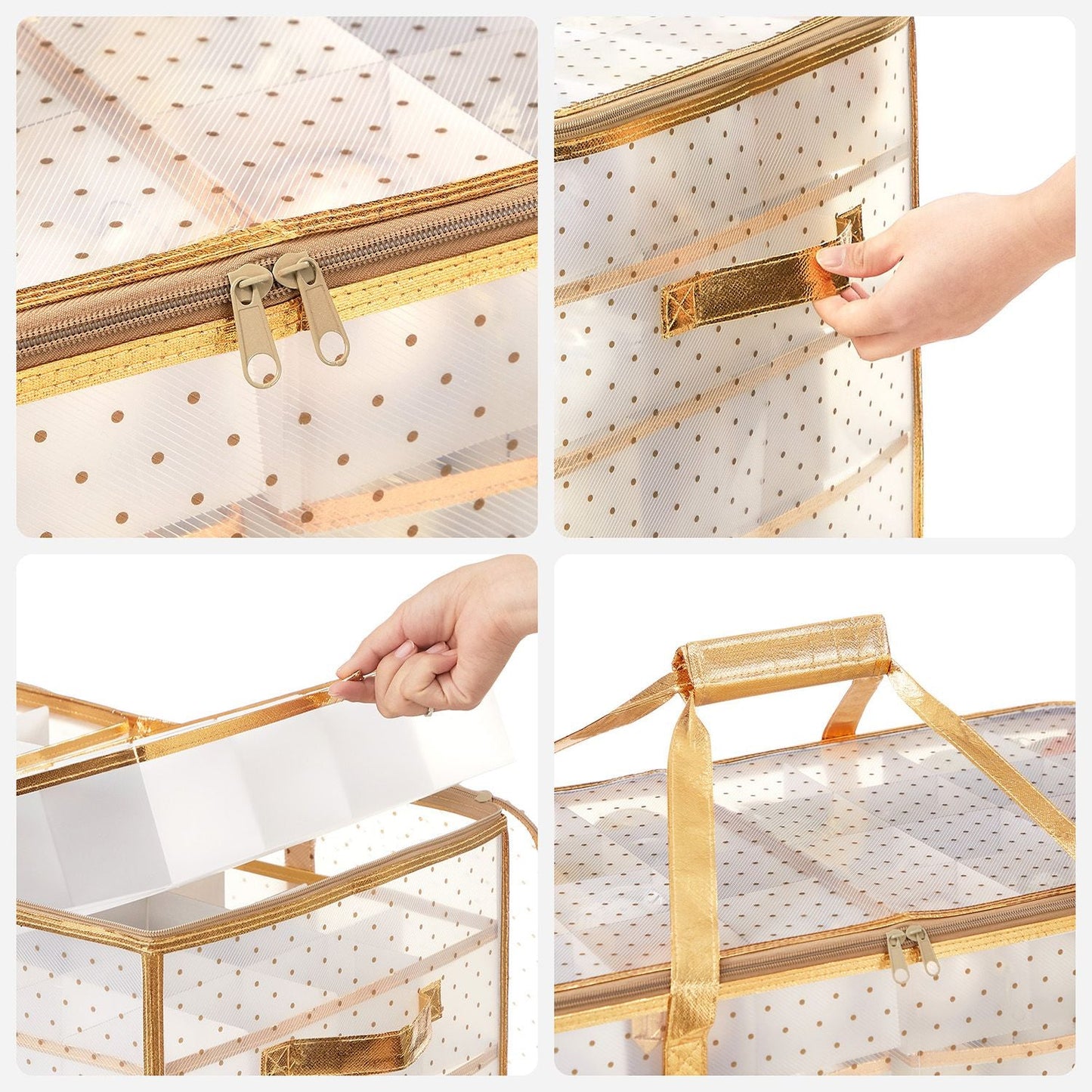 Large Christmas Ornament Storage Boxes