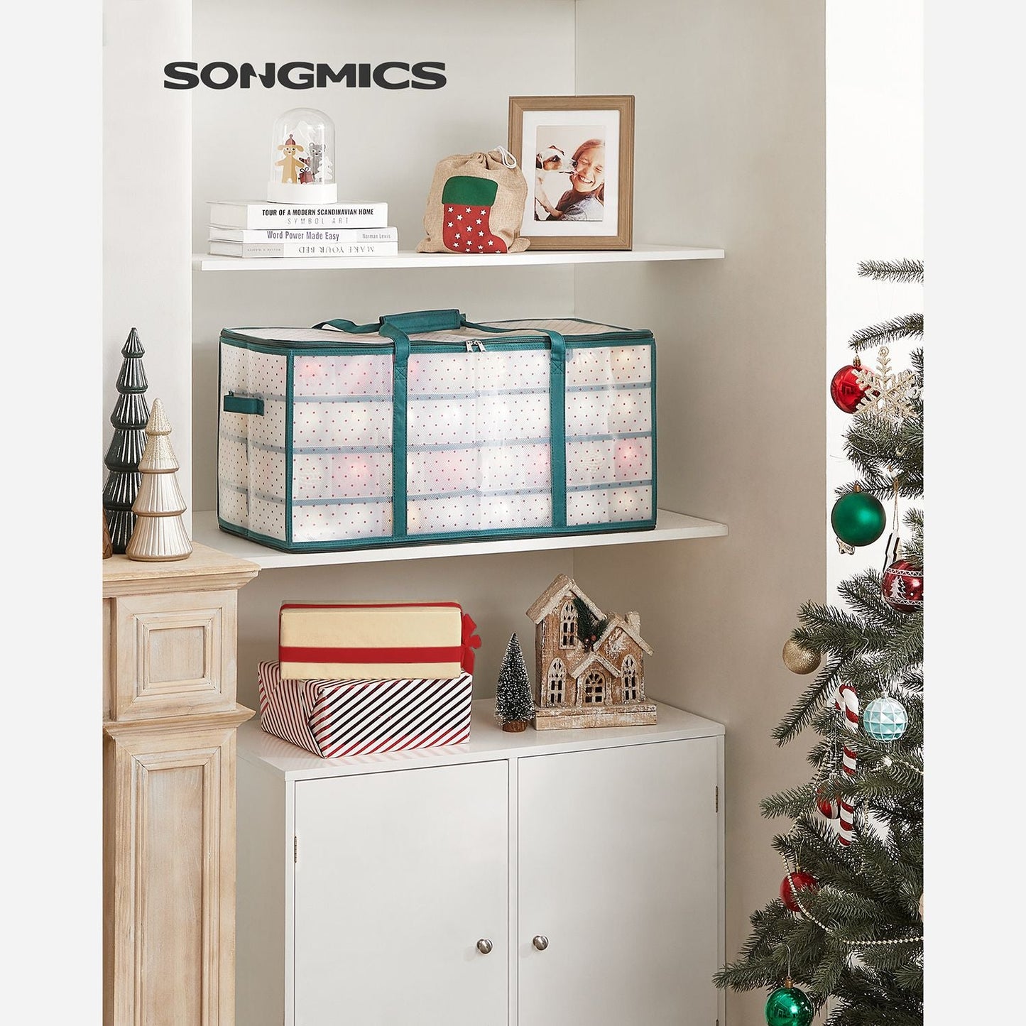 Large Christmas Ornament Storage Boxes