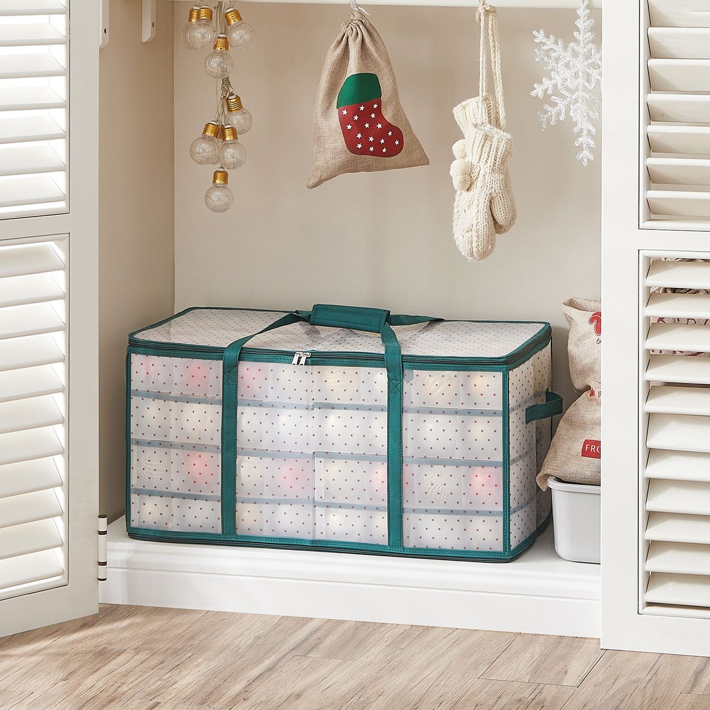 Large Christmas Ornament Storage Boxes
