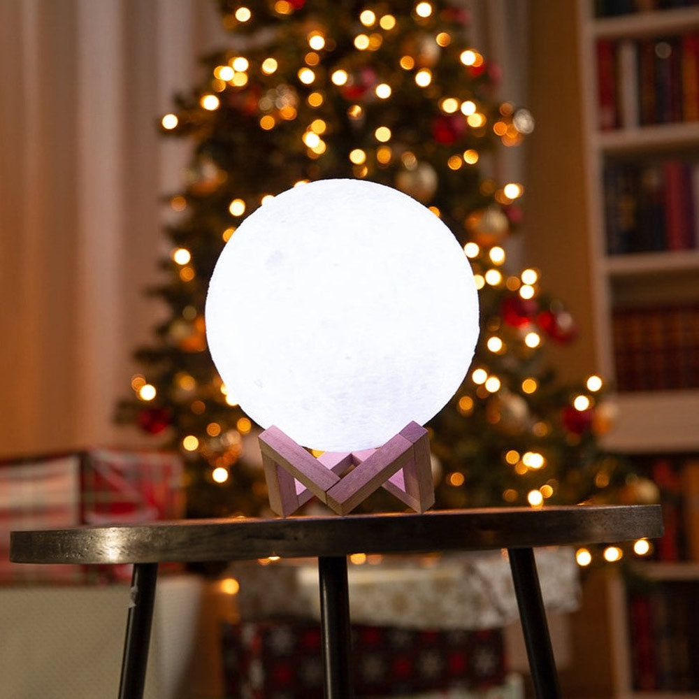 RGB Moon Lamp with Remote & Touch Control