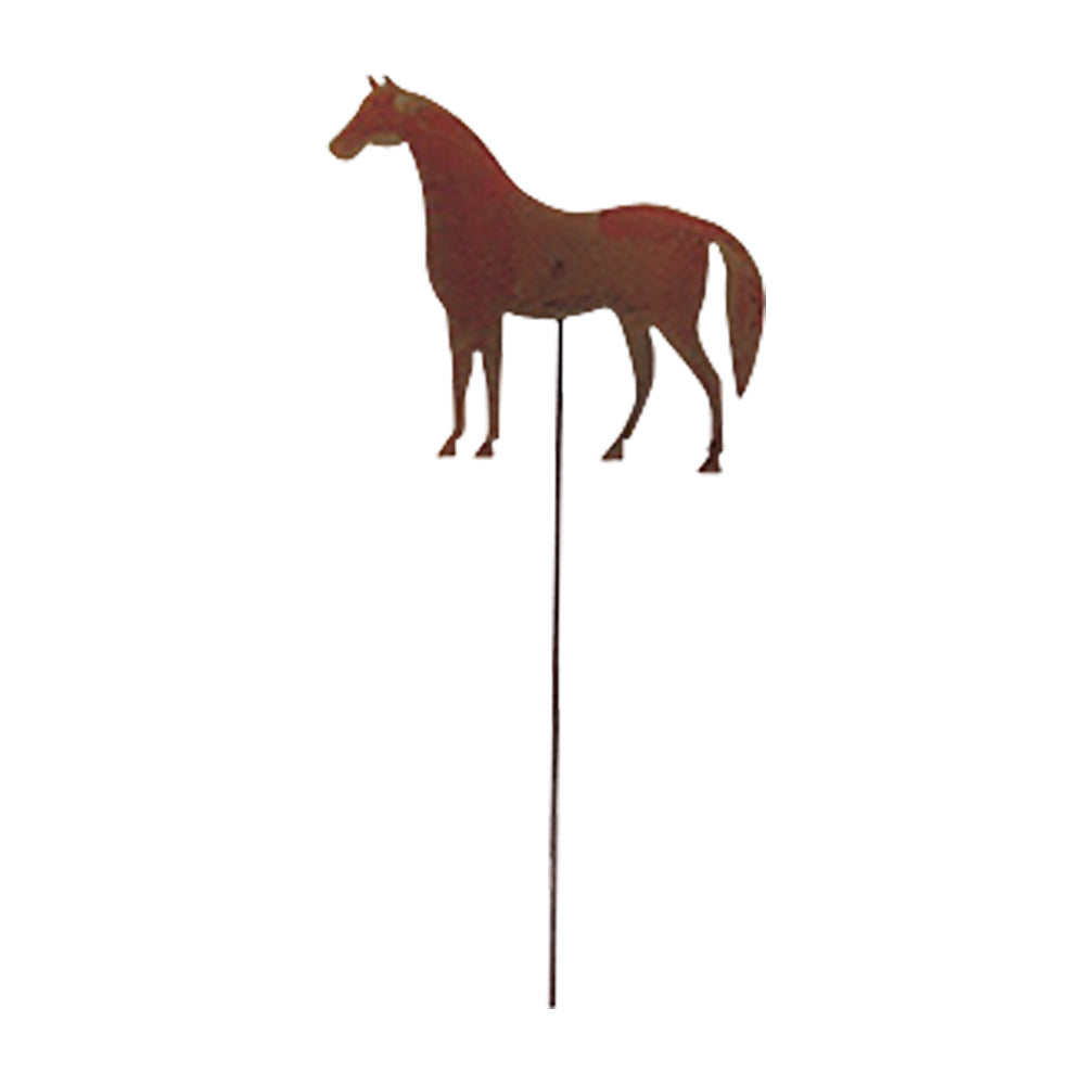 Rustic Horse Garden Stake