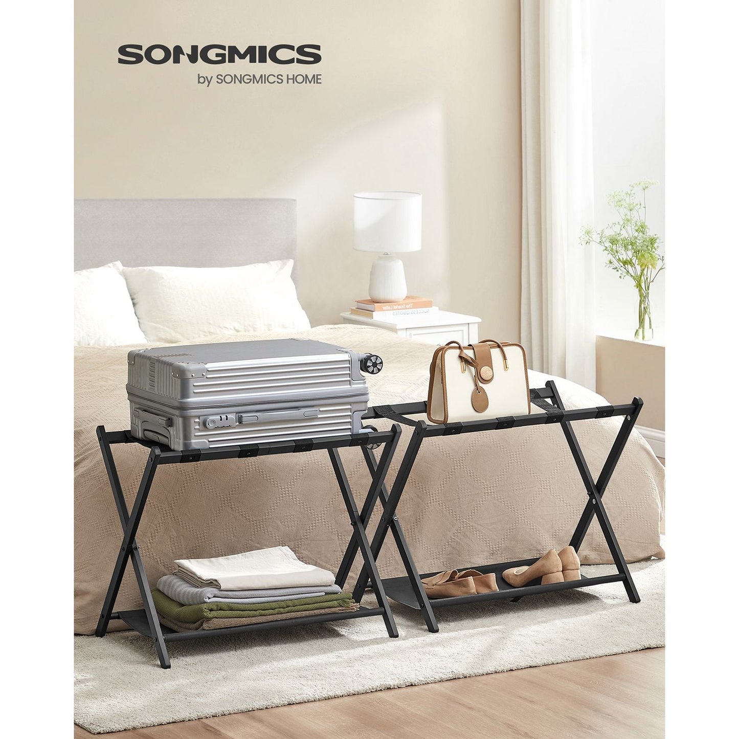 Luggage Racks for Guest Room, Set of 2