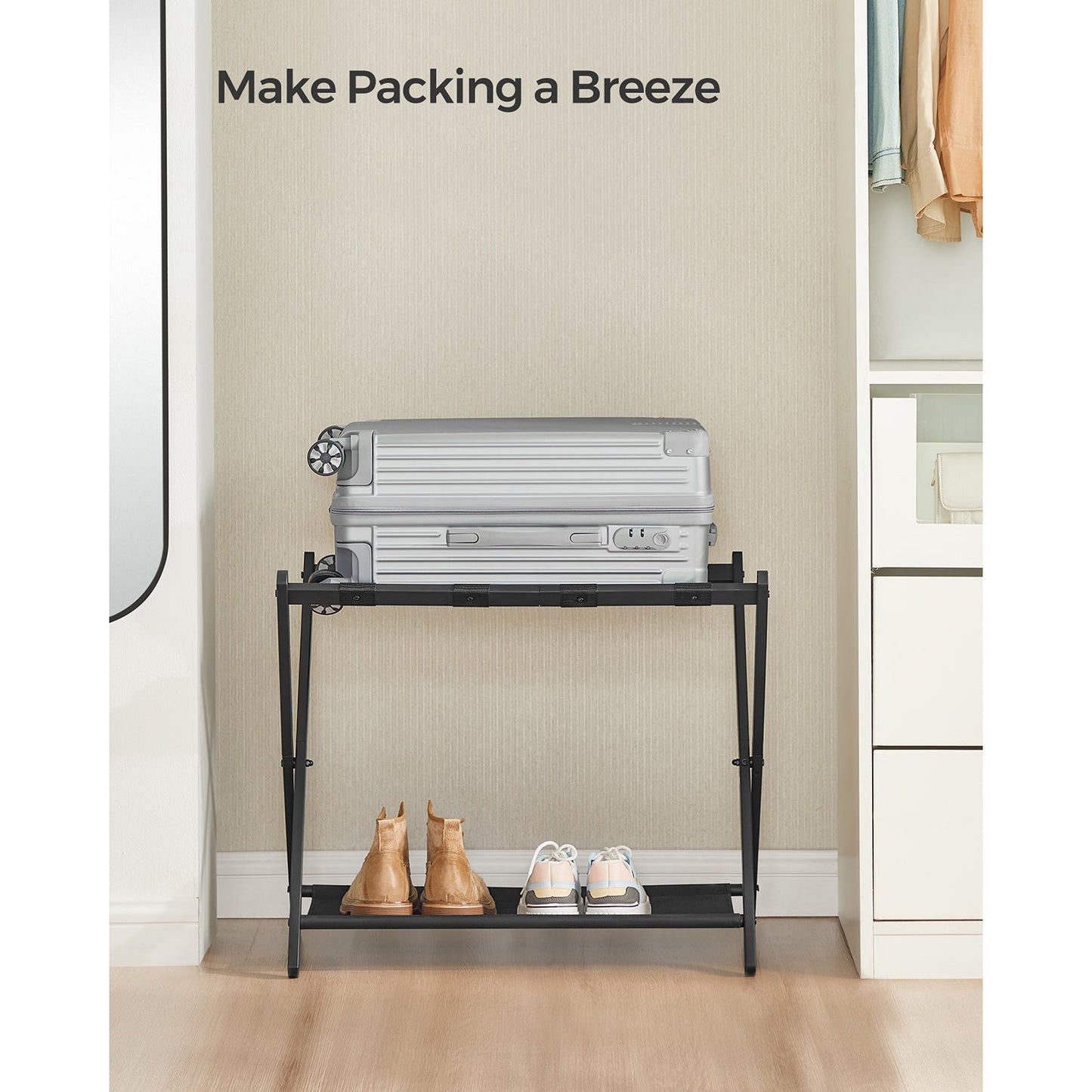 Luggage Racks for Guest Room, Set of 2