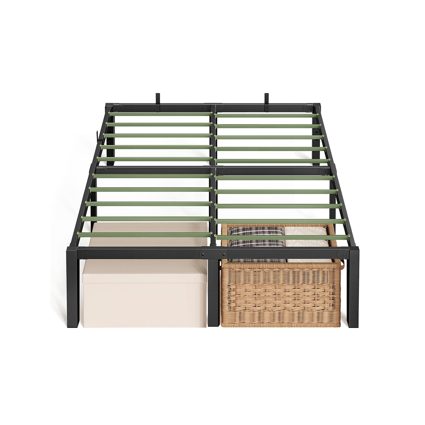 Heavy-Duty Platform Bed Frame Full Size, Quick Assembly