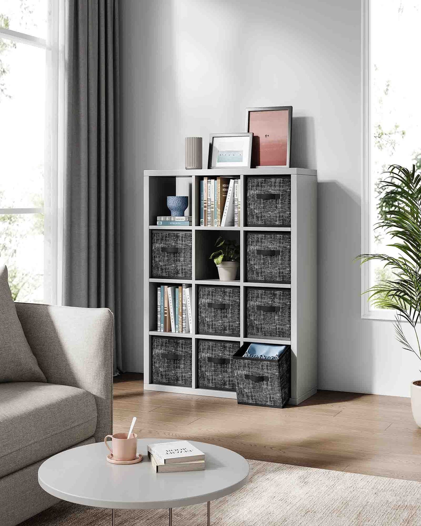 Set of 8 Foldable Storage Cubes
