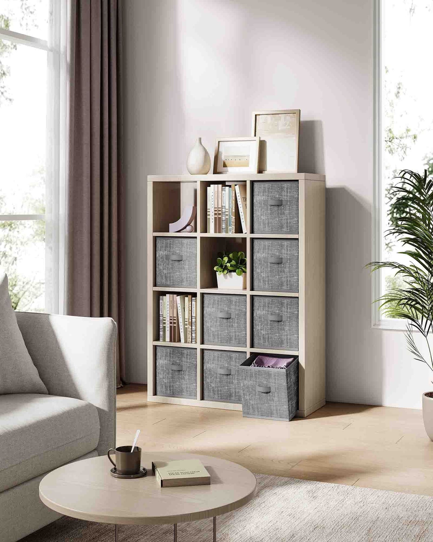 Set of 8 Foldable Storage Cubes