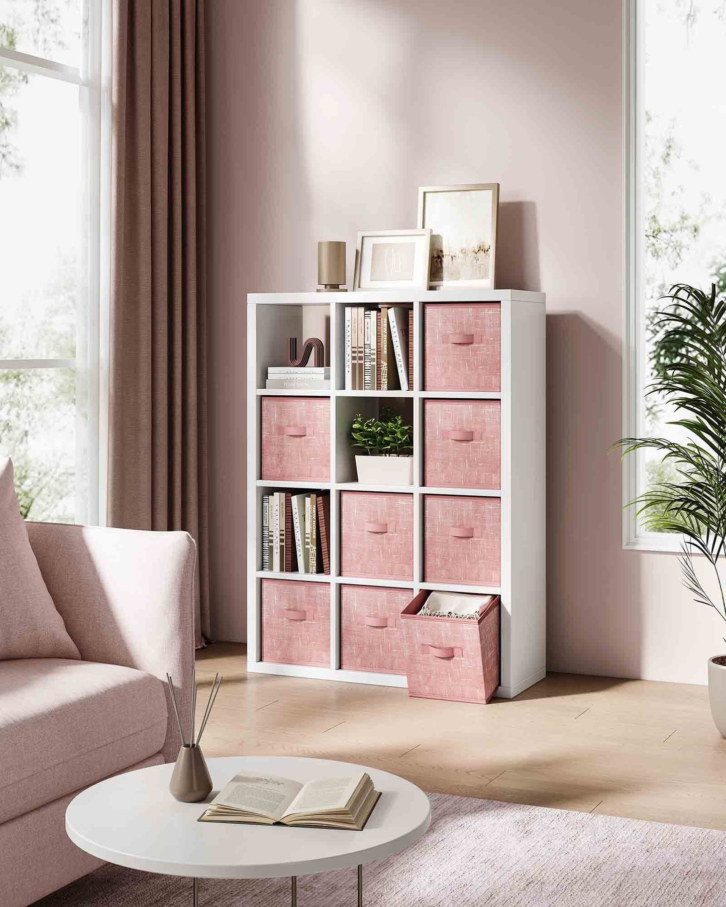 Set of 8 Foldable Storage Cubes