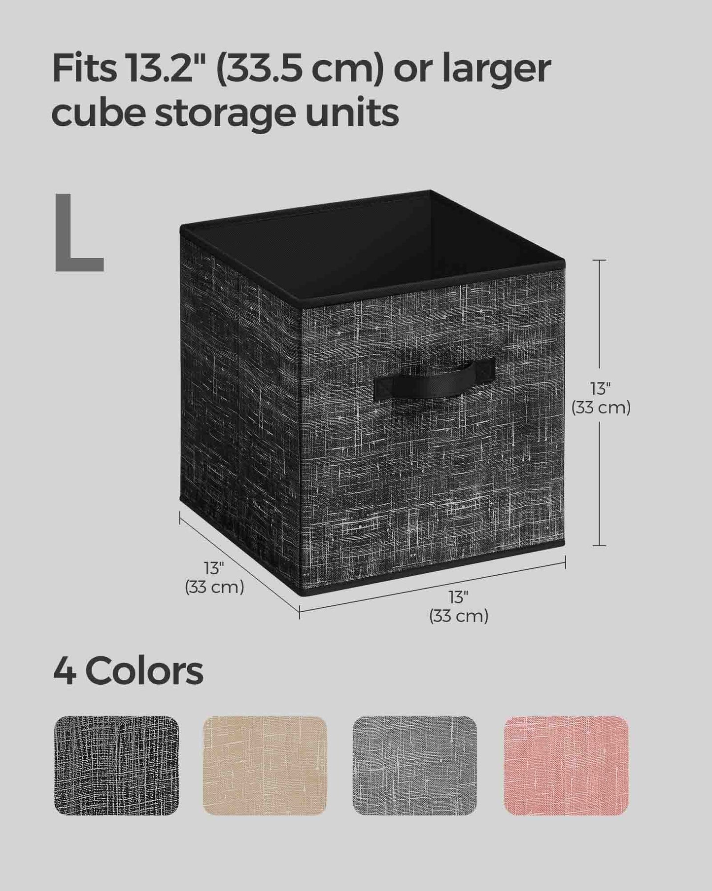 Set of 8 Foldable Storage Cubes