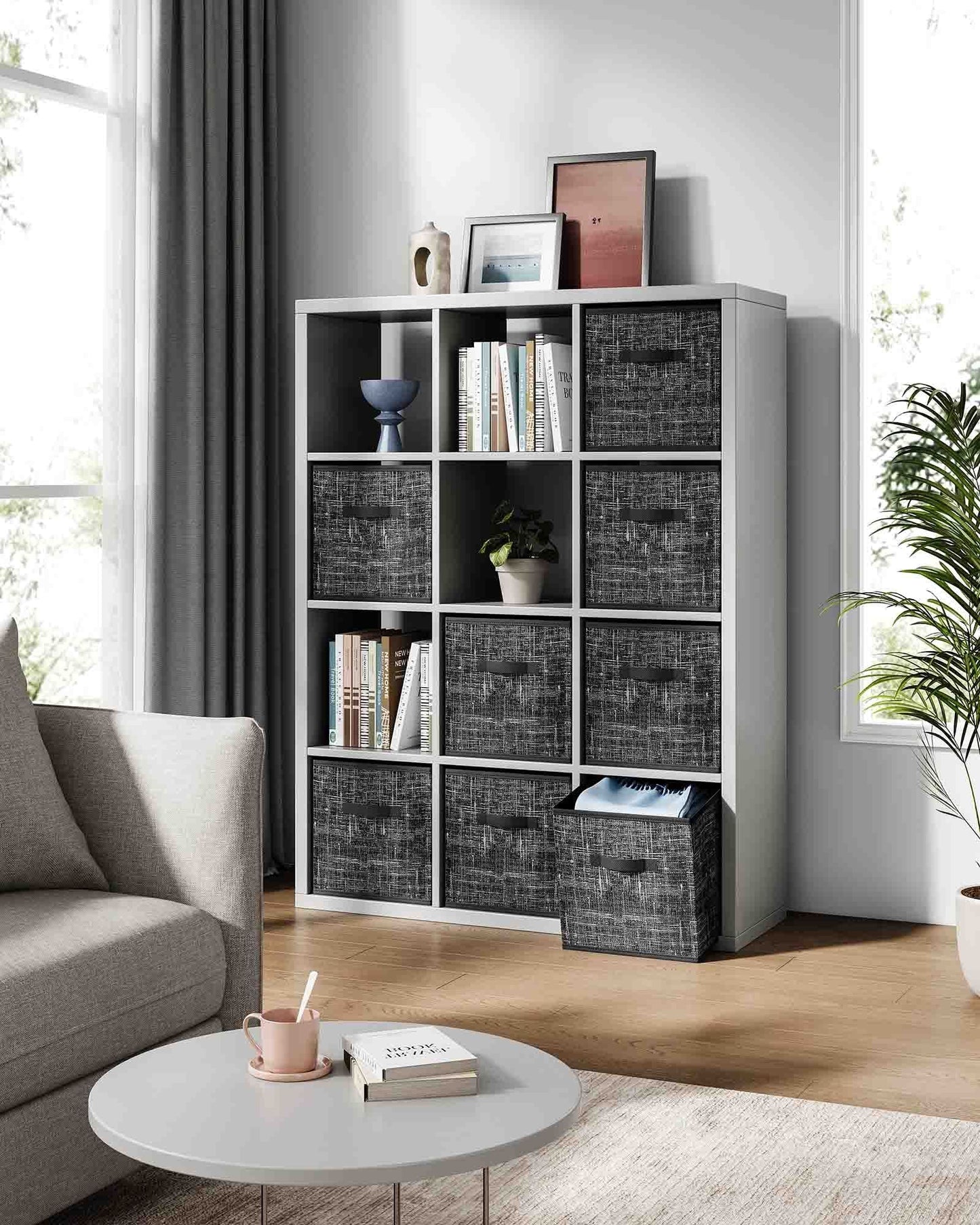 Set of 8 Foldable Storage Cubes