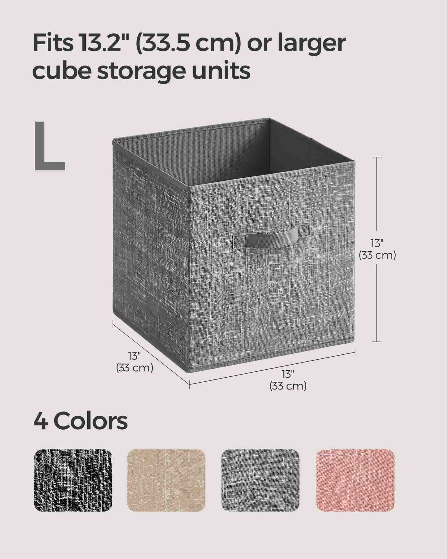 Set of 8 Foldable Storage Cubes
