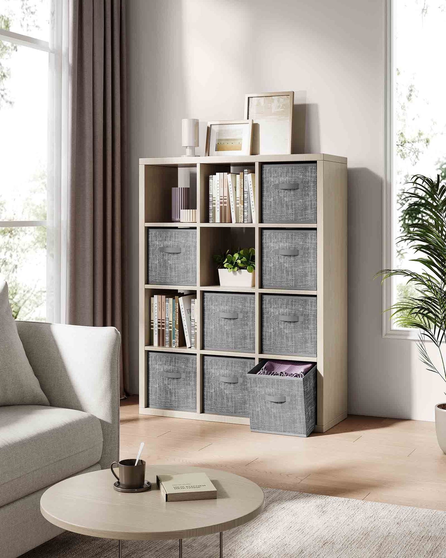 Set of 8 Foldable Storage Cubes