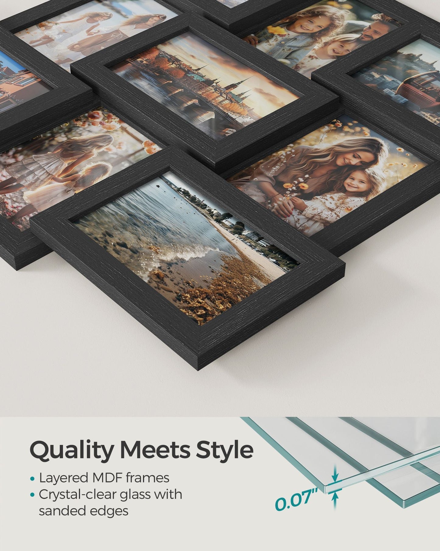 4x6 Picture Frames Collage for Wall Decor