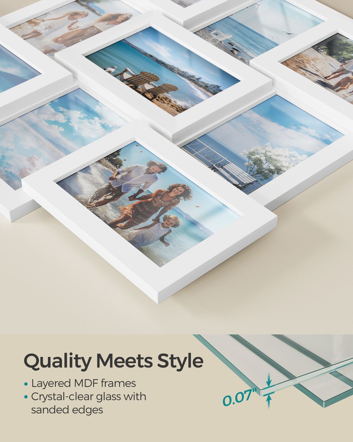 4x6 Picture Frames Collage for Wall Decor