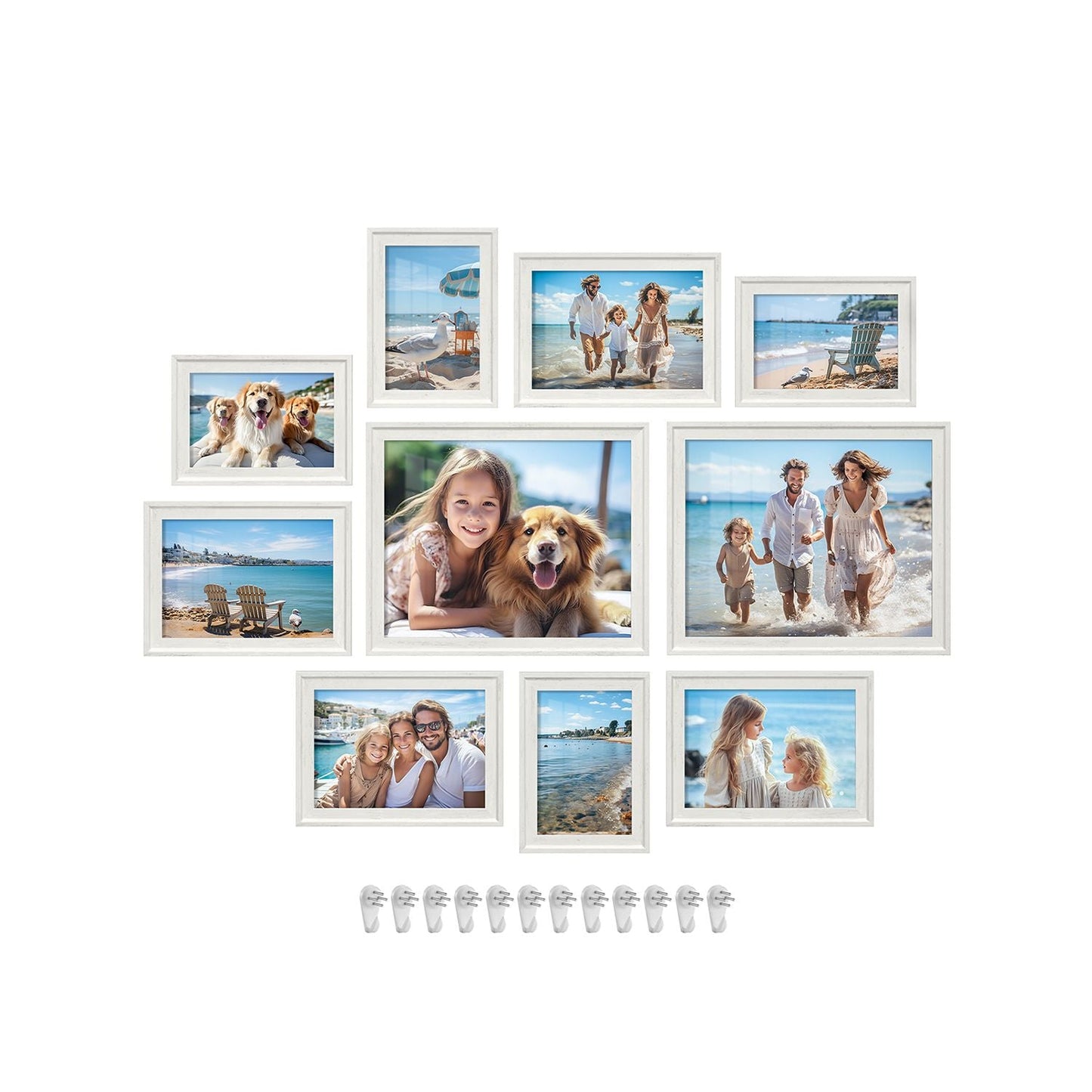 Picture Frames with 16 Mats