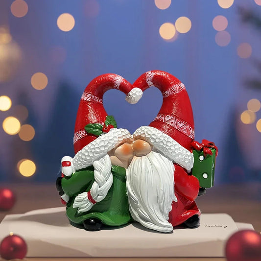Resin Santa Claus Ornament - Christmas Holiday Decoration