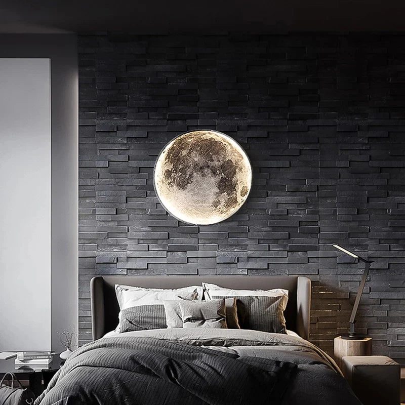 Moon & Earth Wall Atmosphere Lamp