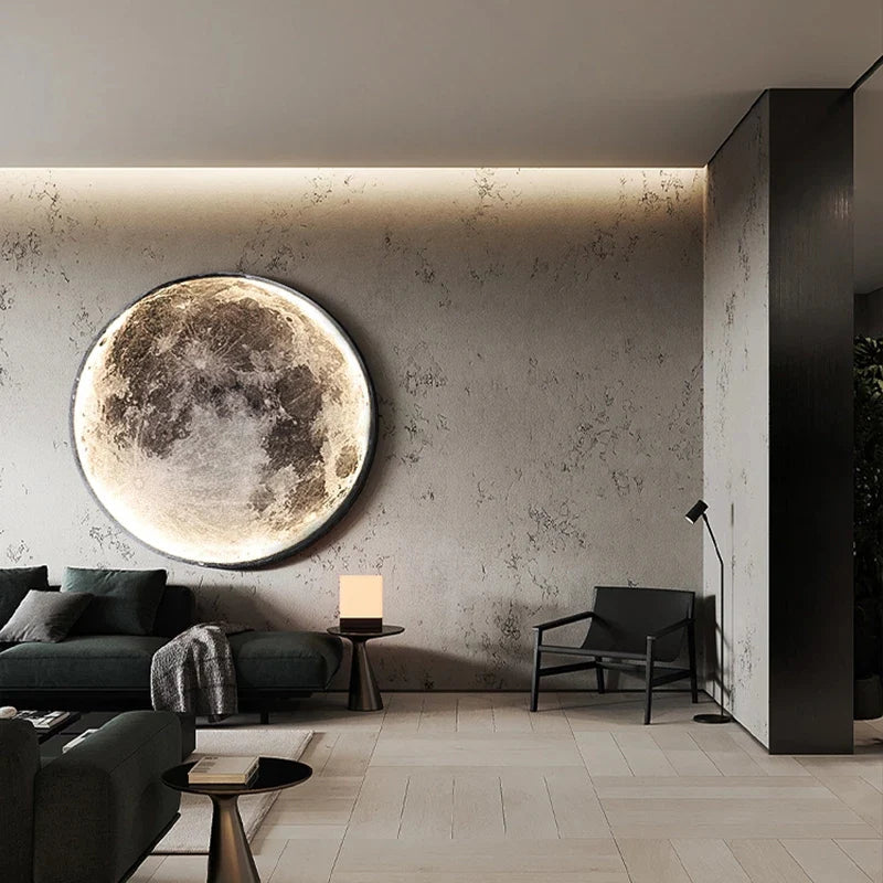 Moon & Earth Wall Atmosphere Lamp