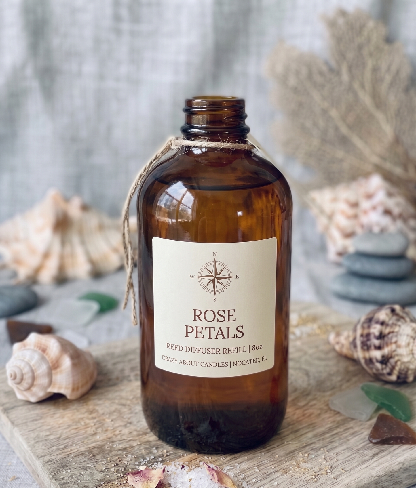 Reed Diffuser Refill – 8oz | Floral Scents, Essential Oil Infused