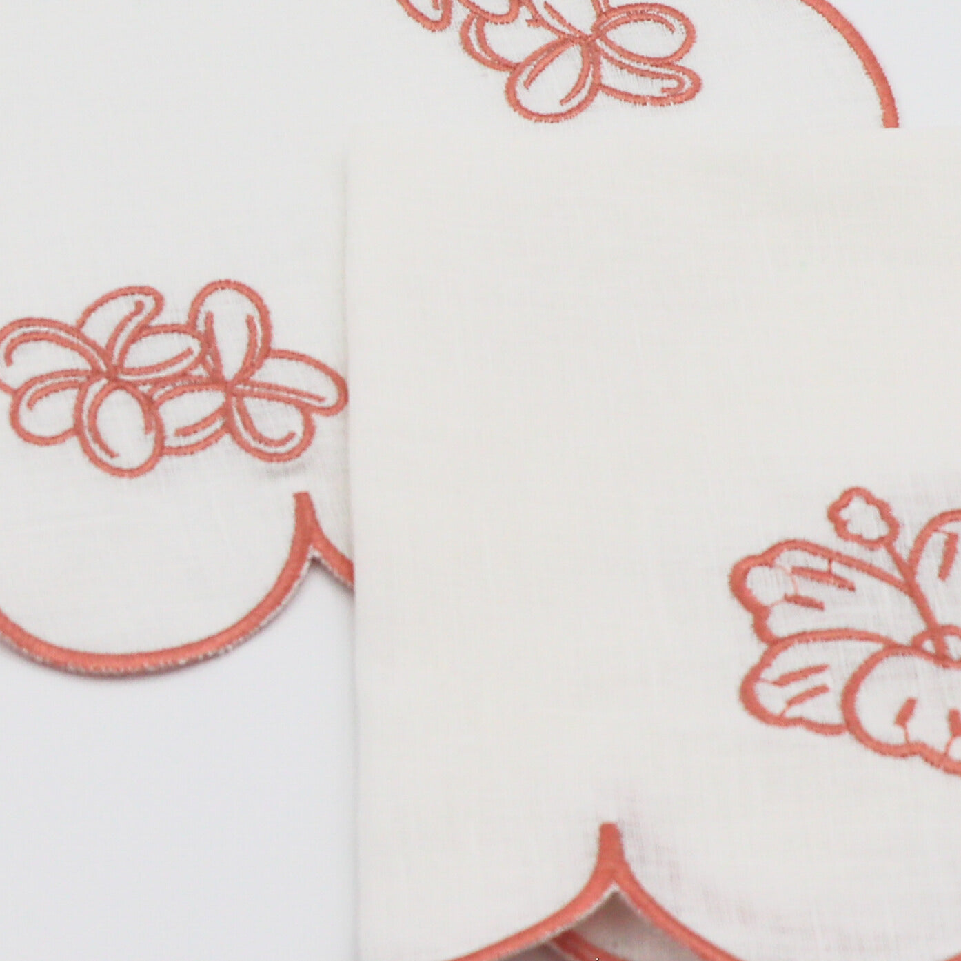 Rosette Ivory Napkin - Set of 4
