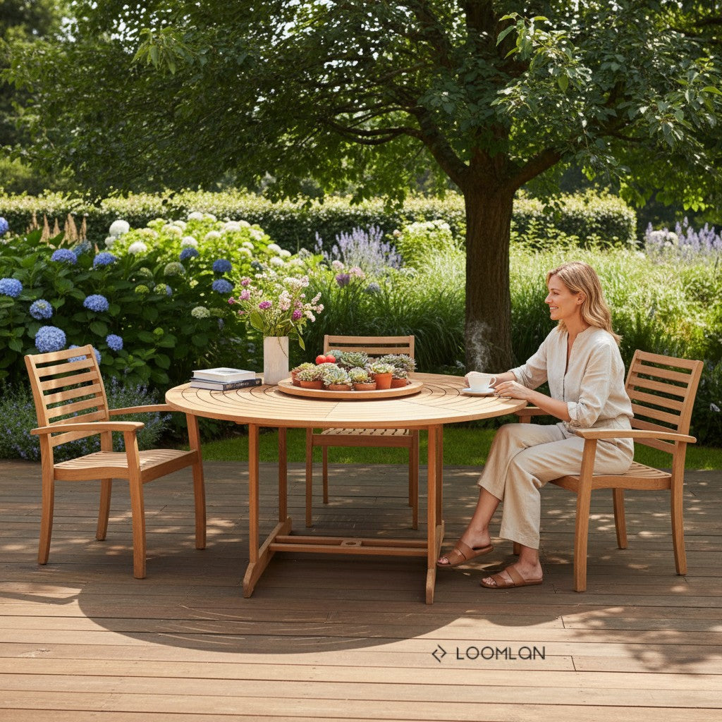 Royal Round Outdoor Dining Table