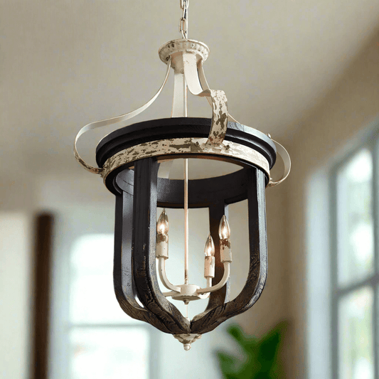 Rustic Vintage Farmhouse Chandelier