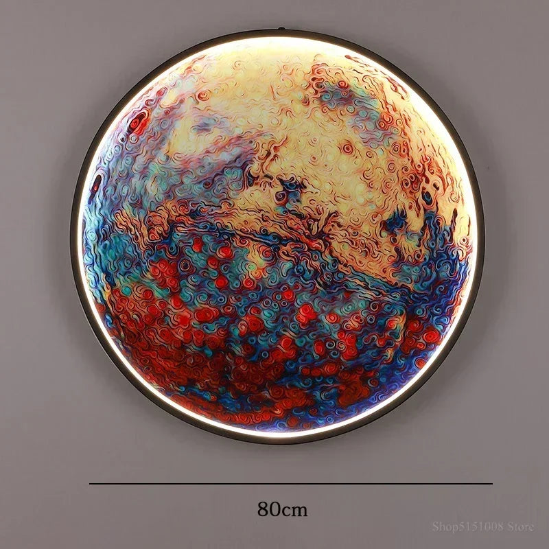 Dlight Decor Planet Mural Wall Light for Interiors