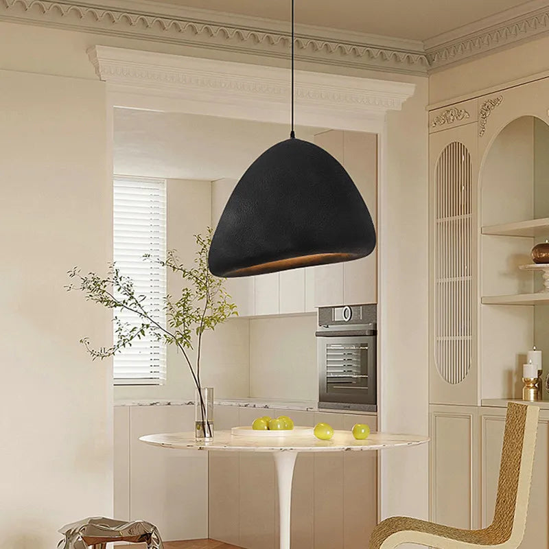 Nordic Minimalist Wabi Sabi LED Pendant Light - Perfect for Restaurants, Cafes, Living Rooms, and Bedrooms
