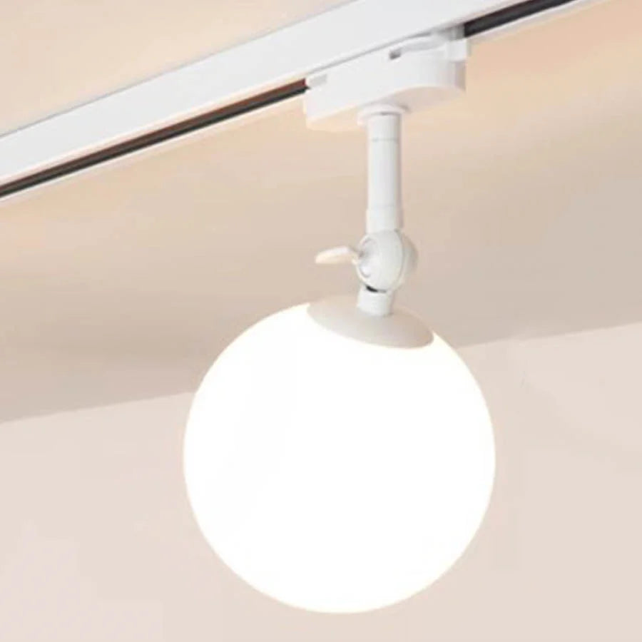 10W Nordic LED Track Light with G9 Glass Globe for Ceiling Spotlights