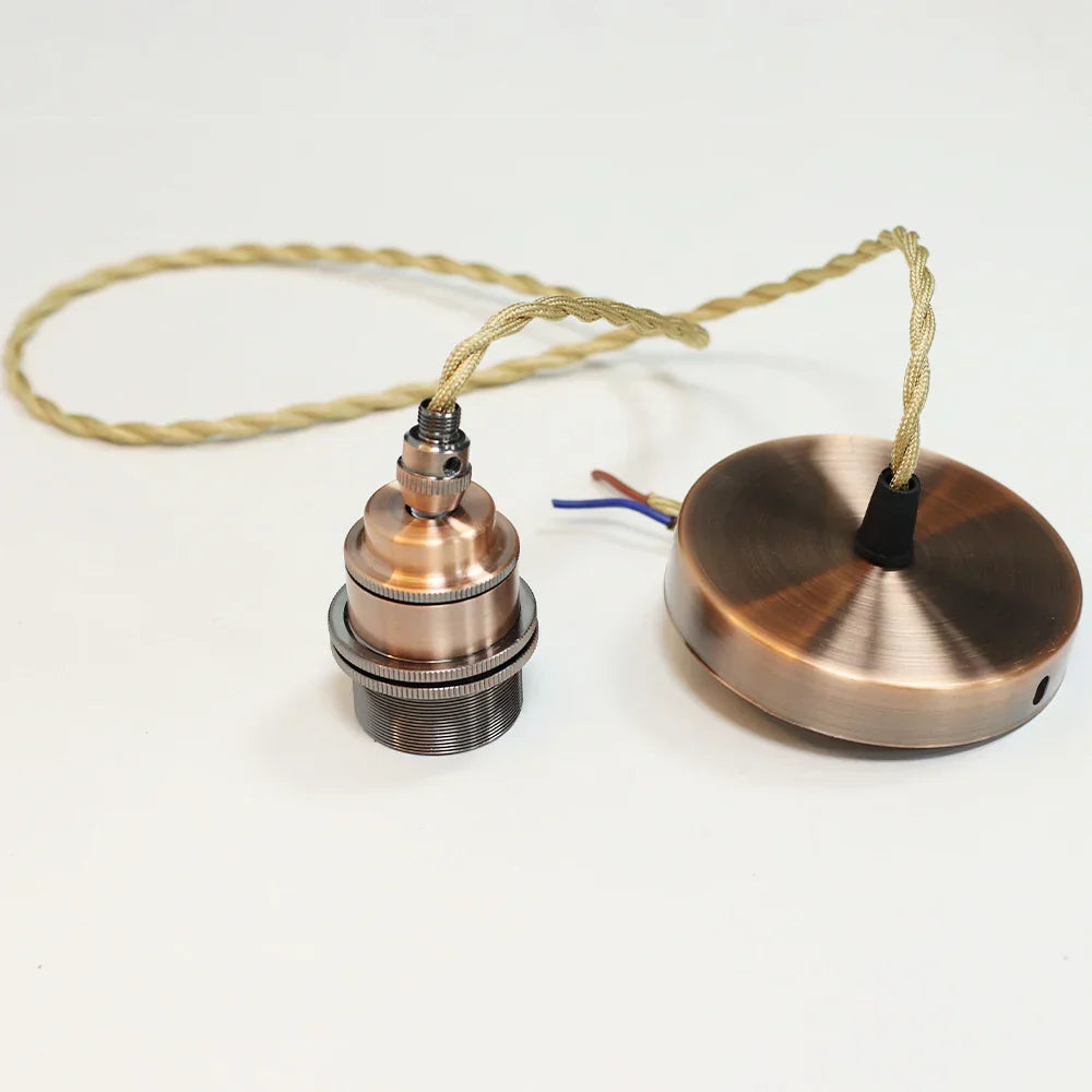 Sélène's Aluminum Vintage  E27 Lamp Holder for Home and Bar