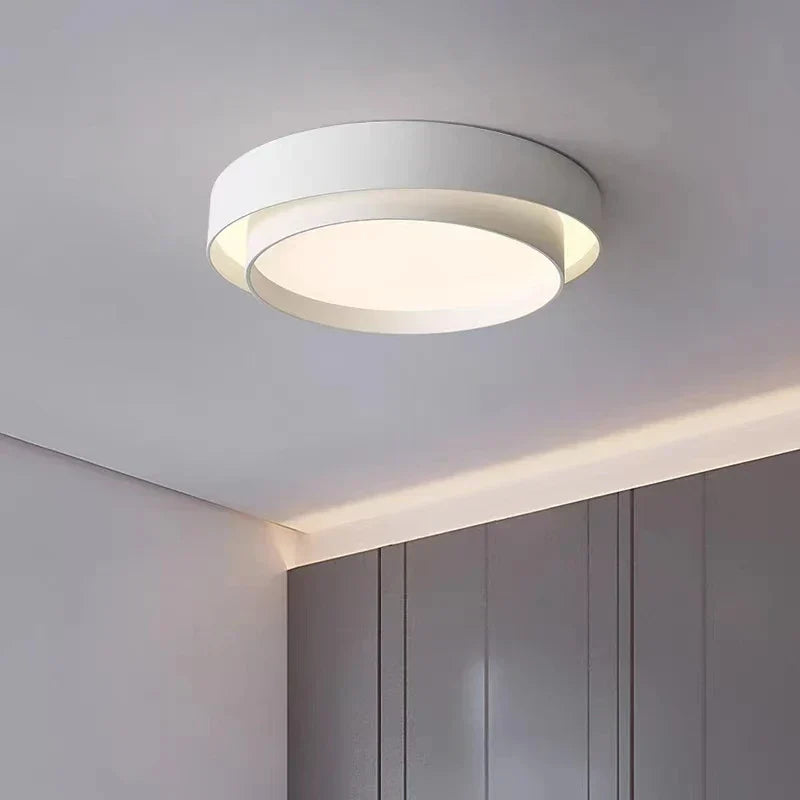 Nordic Bedroom Lamp - Minimalist Modern Ceiling Lamp for Designer Living Room, Kitchen, Study Lighting, and Home Decor