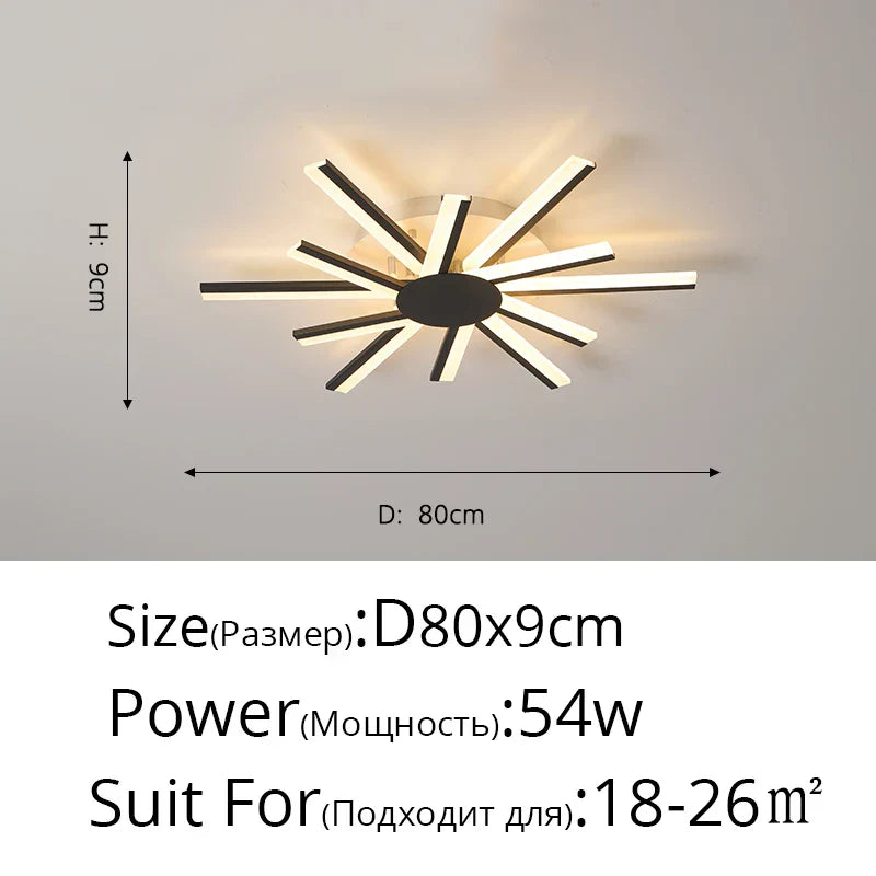Modern Ceiling Lamps - Elegant Lustre Lights for Living Room, Kitchen, and Bedroom Decor