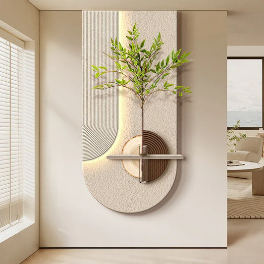 Dlight Decor Vase Plant Wall Lamp for Entry Spaces