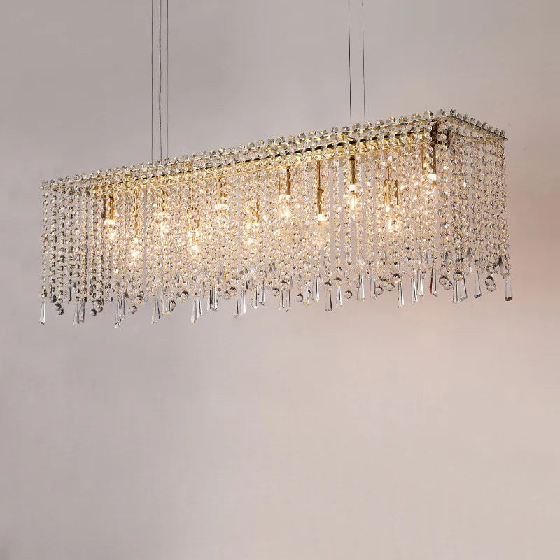 Chic Light Luxury Living Room Chandelier - Ideal for Creating Atmosphere in Lobbies, Showrooms, Bedrooms, and Dining Rooms