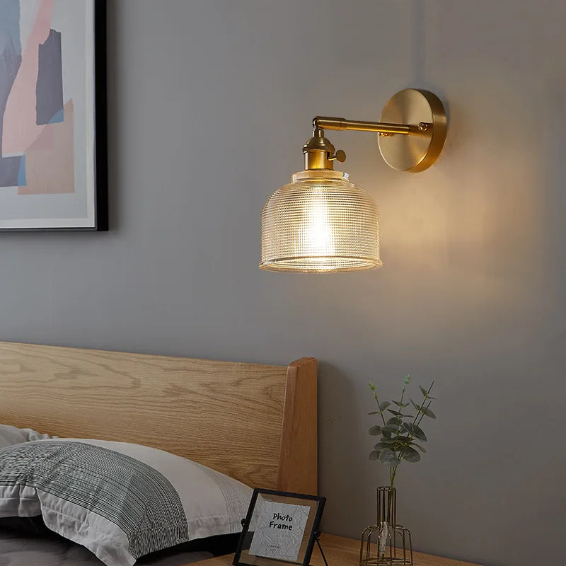 Elegant Crystal Wall Light - Modern Luxury Lighting for Bedrooms, Living Rooms, and More