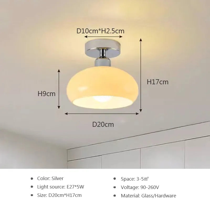 Contemporary LED Ceiling Light - Elegant Gold Lighting Fixture for Home Decor
