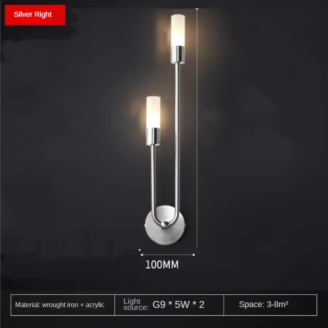 Chic Modern LED Wall Light - Gold Indoor Decor, Ideal for Vanity, Living Room, Kitchen, Bedroom, and Hallway Lighting with Nordic Long Strip Design