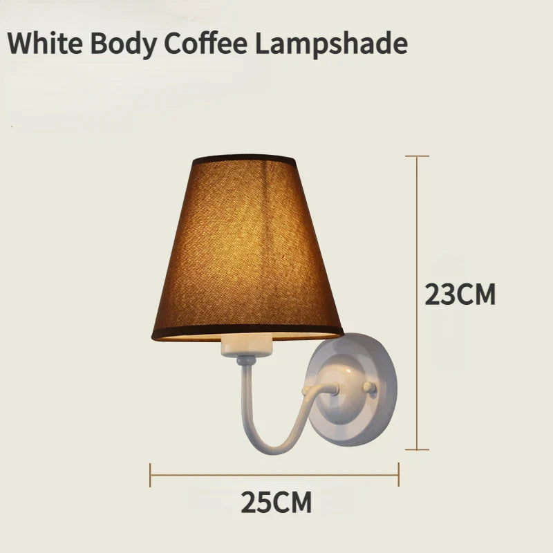 LED Wall Sconces - Contemporary Interior Wall Lamp with Aluminum Shell, Ideal for Indoor Bedroom and Hotel Lighting