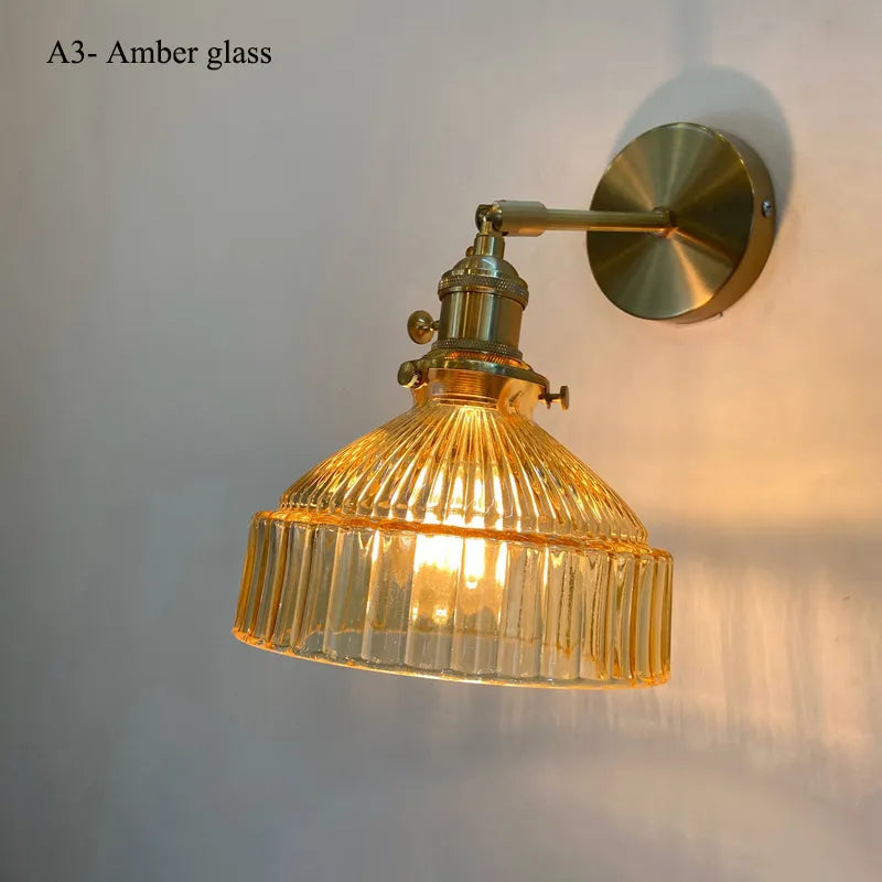 Vintage Nordic Wall Light with Switch - Stylish Lighting for Living Rooms and Bedside Reading