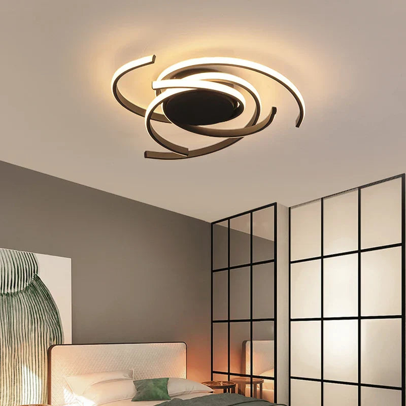 New LED Chandelier - Ideal for Living Room and Bedroom - Modern LED Ceiling Chandelier Lamp - Elegant Lighting Fixture for Home Decor