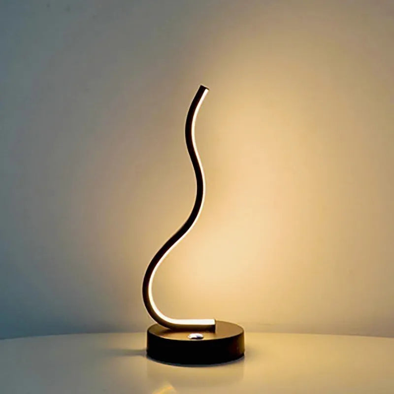 Modern LED Touch Table Lamp - Eye-Friendly Light for Living, Bedroom, and Study
