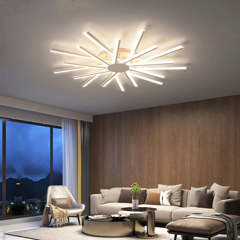 Modern Ceiling Lamps - Elegant Lustre Lights for Living Room, Kitchen, and Bedroom Decor