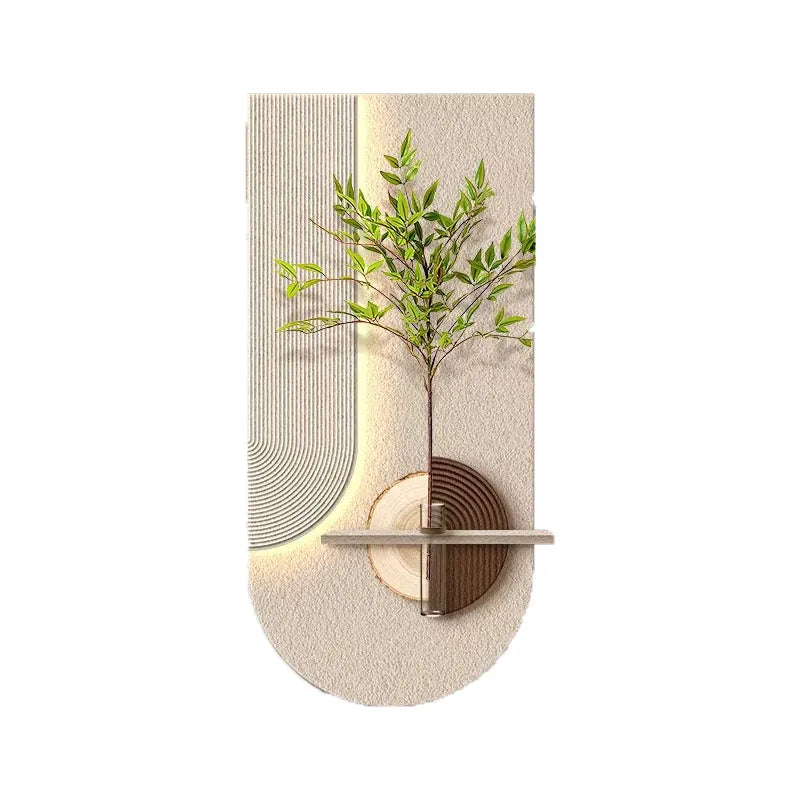 Dlight Decor Vase Plant Wall Lamp for Entry Spaces