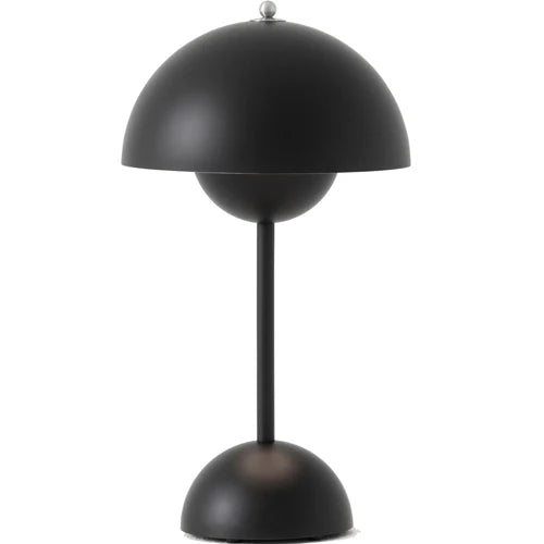 Nordic Retro Mushroom Table Lamp - Touch Control LED Desk Lamp with USB Plug