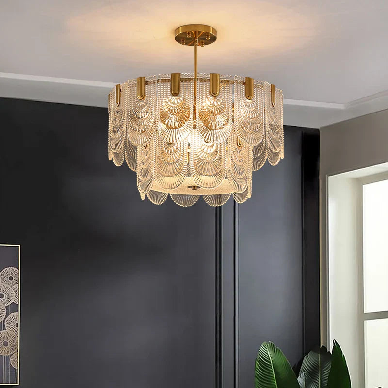 French Luxury Chandelier - Postmodern Designer Elegance for Living Rooms, Master Bedrooms, and Dining Spaces