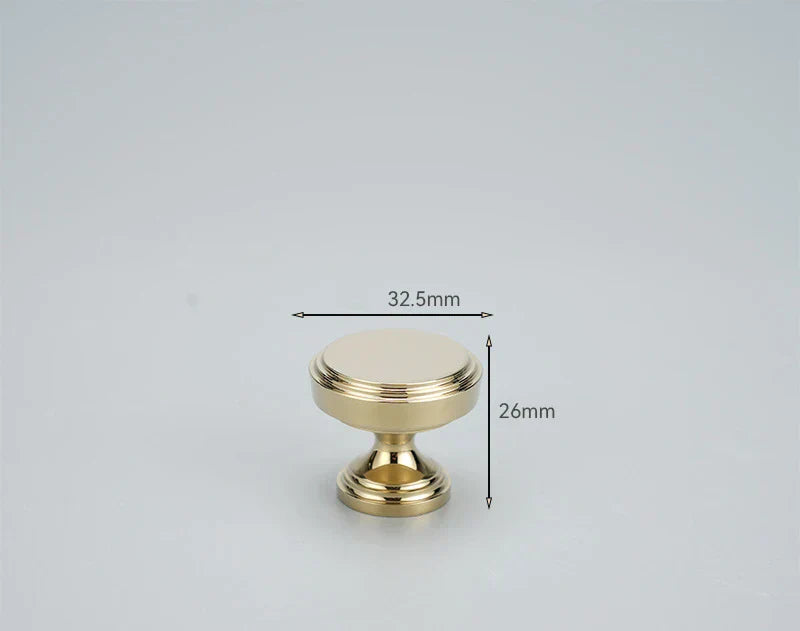Chrome and Polished Gold Brass Furniture Handles – Modern Cabinet, Drawer, and Wardrobe Knobs